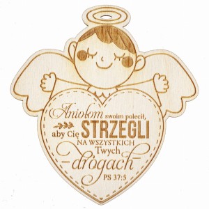  Zawieszka do samochodu Anioł Stróż 