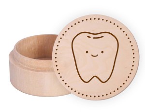 Pudełko na MLECZNE ZĄBKI pojemnik mleczaki prezent (PnZ3) 