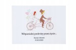 Pudełko drewniane na banknoty pieniądze DRUK G40