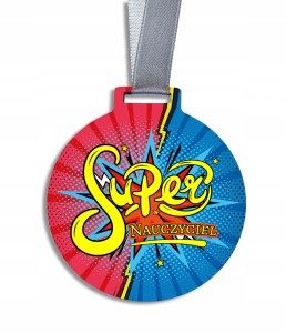 Medal prezent dzień NAUCZYCIELA koniec roku MD4