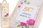 Skrzynka wino prezent rocznica ślub 30 40 50 W20