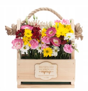 Prezent DZIEŃ NAUCZYCIELA nosidło kwiaty PIK G42