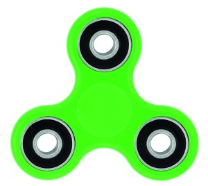 Spinner fidget do tablicy manipulacyjnej ZIELONY