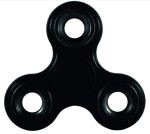 Spinner fidget do tablicy manipulacyjnej CZARNY