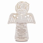 Pamiątka Pierwszej Komunii Świętej Prezent Anioł Chłopiec