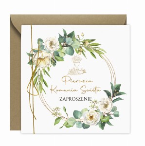 Zaproszenie Komunia Święta ZK5