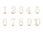 Drewniane numery na stół, 10,5cm