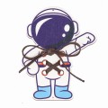 przeplatanka astronauta