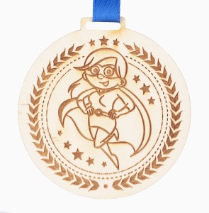 Medal dzień kobiet walentynki grawer prezent P3