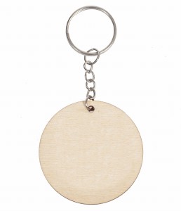 Brelok drewniany firmowy REKLAMOWY + GRAWER LOGO