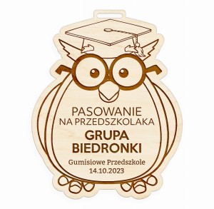 MEDAL PREZENT DZIEŃ PRZEDSZKOLAKA UCZNIA PASOWANIE