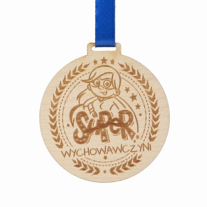 Medal DZIEŃ NAUCZYCIELA wychowawczyni szkoła P5
