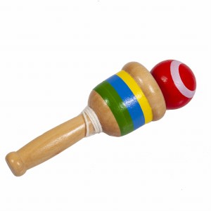 Drewniana zabawka zręcznościowa mini KENDAMA