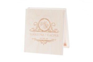 Zaproszenie prośba o błogosławieństwo złote R11